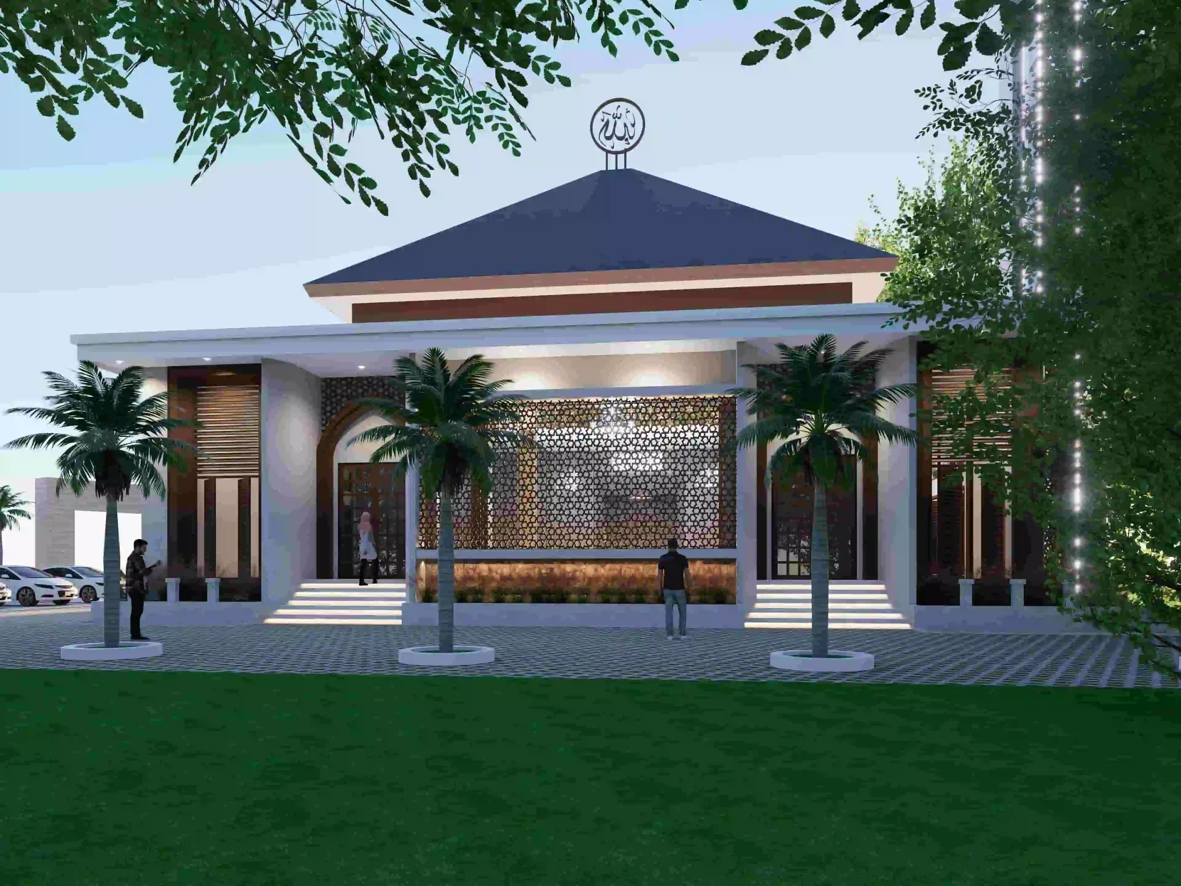 Desain tempat ibadah yang menggabungkan tradisi dan modernitas